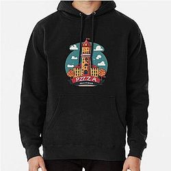 Pizza Tower - The Best A Pizza In A Town Pullover Hoodie