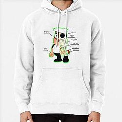 "ANATOMY" Pizza Tower - Peppino Pullover Hoodie