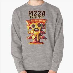pizza tower Pullover Sweatshirt