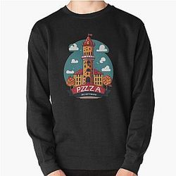 Pizza Tower - The Best A Pizza In A Town Pullover Sweatshirt