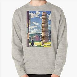 Pizza tower Pullover Sweatshirt