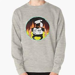 "MESSATSU" Pizza Tower - Peppino Pullover Sweatshirt