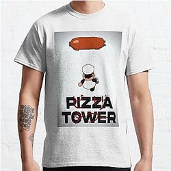 "AKIRA" Pizza Tower - Peppino Classic T-Shirt