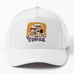 Pizza Tower Graphic Art Baseball Cap