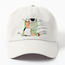 "ANATOMY" Pizza Tower - Peppino Dad Hat