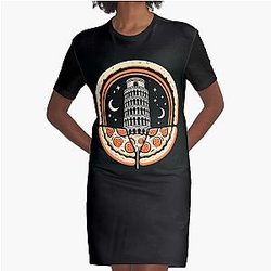 The Pizza Tower 03 Graphic T-Shirt Dress
