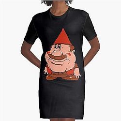 Lario 3 (Pizza Tower Meme) Graphic T-Shirt Dress