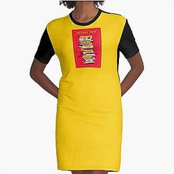 THE PIZZA TOWER Graphic T-Shirt Dress