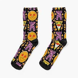 Pizza Tower cookies (pattern) Socks