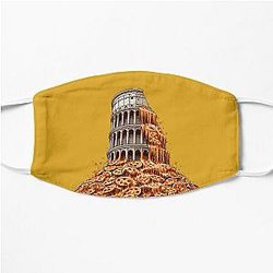 Pizza tower - for pizza lovers Flat Mask