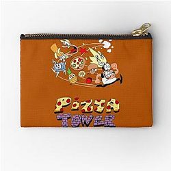 Pizza Tower Peppino Trans Zipper Pouch