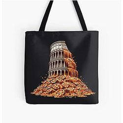 Pizza tower - for pizza lovers All Over Print Tote Bag