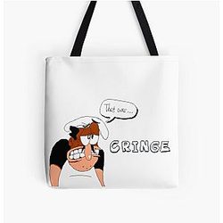 That was Cringe  Pizza Tower All Over Print Tote Bag
