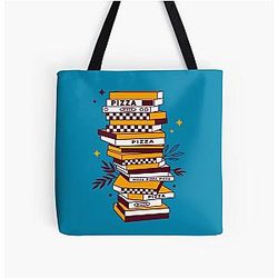 Pizza Tower for Pizza lovers All Over Print Tote Bag