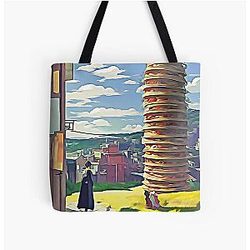 Pizza tower All Over Print Tote Bag
