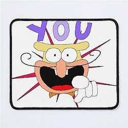 "YOU" Pizza Tower - Noise Mouse Pad