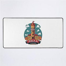Pizza Tower - The Best A Pizza In A Town Desk Mat
