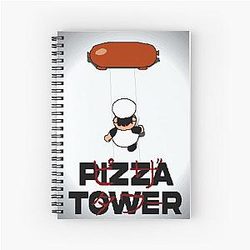 "AKIRA" Pizza Tower - Peppino Spiral Notebook