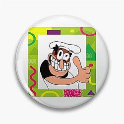 Pizza Tower Game Pin