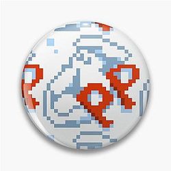 Pizza Tower PP Pattern Pin