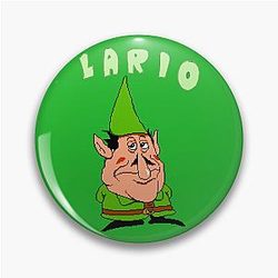 LARIO Pizza Tower Meme Pin