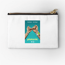 Platonic No Limits Just Laughter Platonic Zipper Pouches