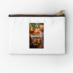 Platonic My Favorite Comedy Platonic Zipper Pouches