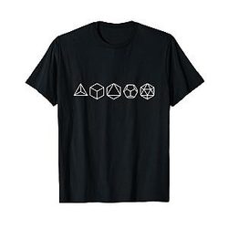 Platonic Solids Sacred Geometry Shirt