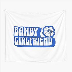 Plave Bamby girlfriend typography text Tapestry