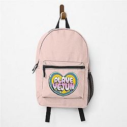 Plave Nam Yejun typography - Morcaworks Backpack