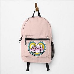 Plave Hamin typography text - Morcaworks Backpack