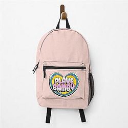 Plastic Bambi Typography Text - Morcaworks Backpack