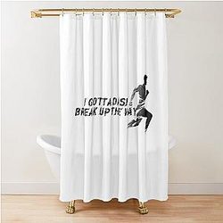 PLAVE Hamin I Gotta Dash Lyric Art Shower Curtain