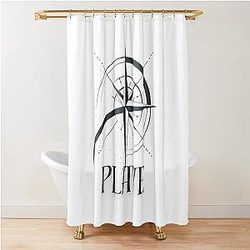 Simple Plac Logo Shower Curtain