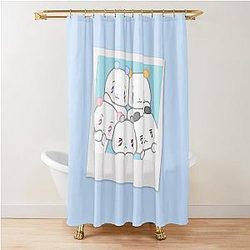 PLAVE Mascots Shower Curtain