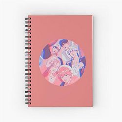 Pink Sunset Spiral Notebook
