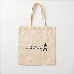 Plave Hamin I Gotta Dash Lyric Art Cotton Tote Bag