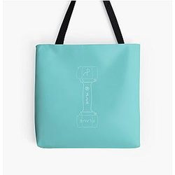 Plave Lightstick Line Art Tote Bag