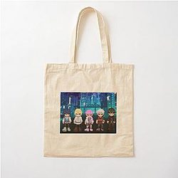 Pixel K-pop Cotton Tote Bag