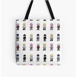Plave Pixel World Kpop All Over Print Tote Bag