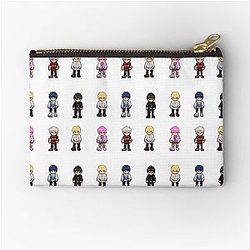 Pixel world kpop Zipper Pouch
