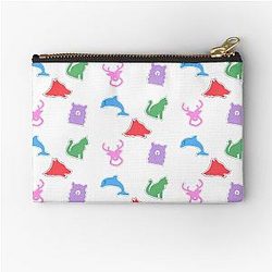 Plave K-pop Group Animal Symbols Zipper Pouch