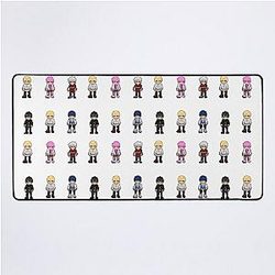 Plastic Pixel World K-Pop Desk Mat