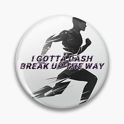 PLAVE - Hamin I Gotta Dash Lyric Art Pin