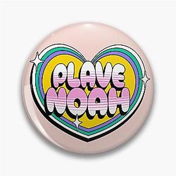 Plave Noah typography text - Morcaworks Pin