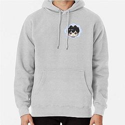 Cute Hammin Fanart by Horoharo Pullover Hoodie