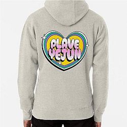 Plave Nam Yejun typography text Morcaworks Pullover Hoodie