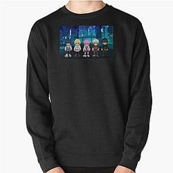 Pixel World K-pop Pullover Sweatshirt