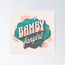 plea bang fan typography kpop - Morcaworks Poster