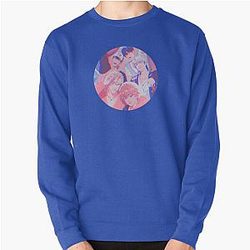 Pink sunset icon Pullover Sweatshirt